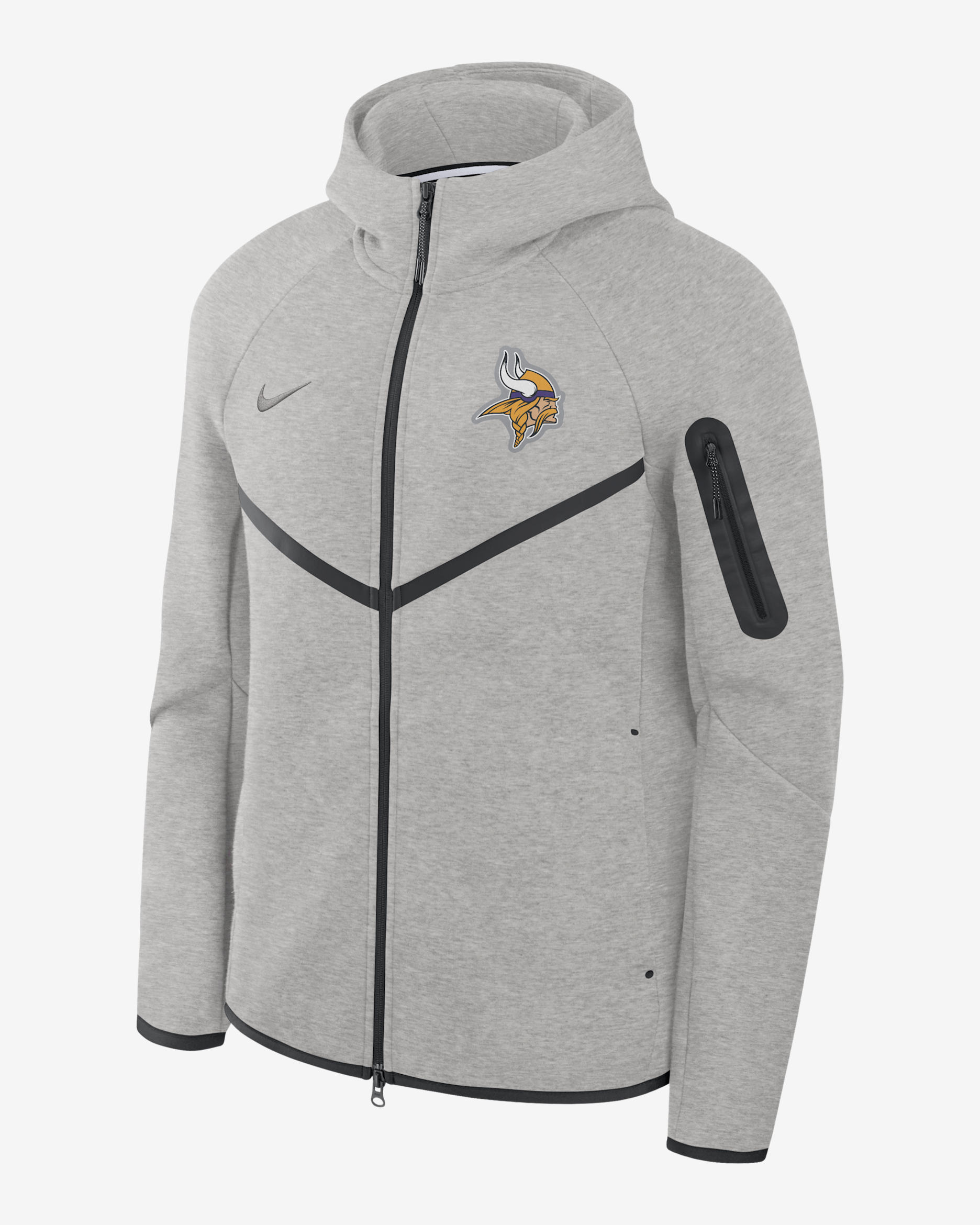 NIKE スタジャン ダークグレー Minnesota Vikings Tech Fleece Windrunner Men's Nike NFL Full-Zip